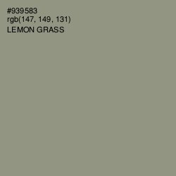 #939583 - Lemon Grass Color Image